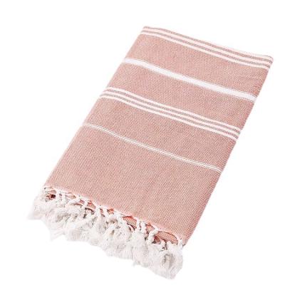 China Amazon Sustainable Hot-selling Eco-Friendly Quick Dry 100%Cotton Turkish Beach Bath Towel for sale