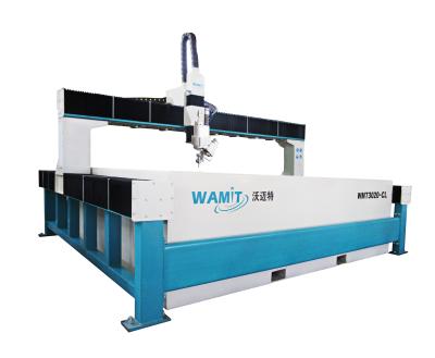 China WMT300 3020-CL 220V 380V 440V 200MM Steel Alloy Aluminum Copper 5 Axis Cnc Waterjet Cutter for sale