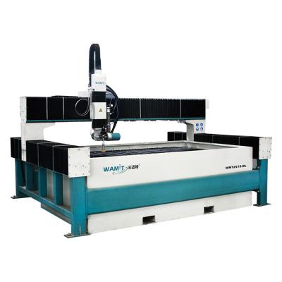 China 1500 * 2500 mm provide overseas installation  with 420 Mpa high pressure pump water jet cutting machine water jet cutter for sale