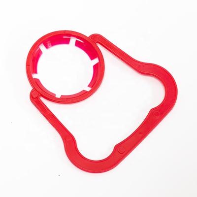 China Bottle 28mm30mm 38mm PET Plastic Carry Handle Coke Bottle Carry Ring Wholesale Plastic PE Carry Pull Ring For Beverage Bottle for sale