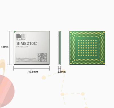 China SIMCOM SIM8210C 5G NR/LTE-FDD/LTE-TDD/HSPA+ Wireless Module Multiband Module With Great Price for sale