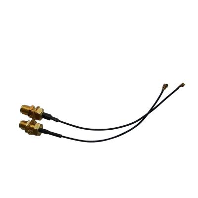 China Outdoor PCB 115mm IPEX Cable Pigtails WIFI/GSM/3g/GPS Cables Female Bulkhead To UFL IPEX Gps Module for sale