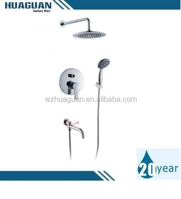 China Luxurious Pressure Shower Faucets Fashion Brass Hidden Balanced Balanced Faucet for sale