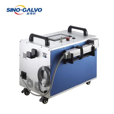 China Portable Stainless Steel 50w 60w 100w 120w 500w Derusting Laser Laser Cleaning Machine for sale