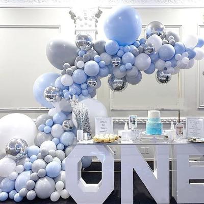 China Blue Party Decoration Balloon String Set Birthday Party Stage Balloon Set Supplies Mini Balloon Arch Party Decoration Kit for sale