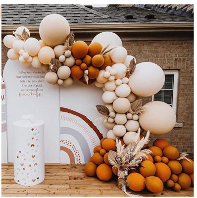 China Party Decoration Morandi Color Balloons Kit Party Decoration Balloon Garland Arch Kit Wedding Latex Balloons for sale