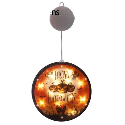 China Party Supplies Holiday Lighting Halloween Lights Stickers Decoration Window Suction Lamp for sale