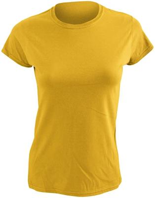 China Softstyle Simple Women's Anti-Wrinkle Wholesale Cotton Short Sleeve Crewneck Solid Color White 100% T-shirt for sale