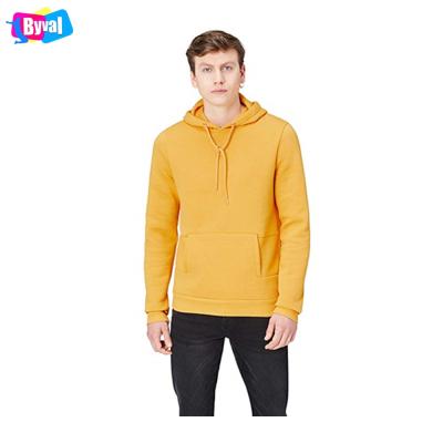 China Anti-pilling OEM wholesale high quality apparel 100 plain custom men's cotton hoodies gray sweatshirts for sale