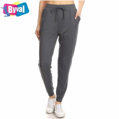 China Wholesale Women'sPremium Popular Printing QUICK DRY Women's Jogger High Waist Track Pants Comfortable Lounge Workout Capris Sweatpants With Pockets for sale