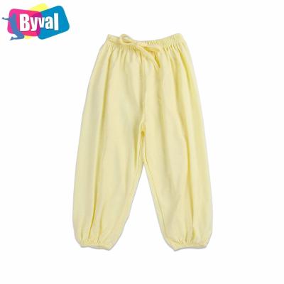 China Toddler Anti-wrinkle Byval Fashion Cotton Soft Harem Pants Comfortable Babies Long Bloomers For Kids Anti Mosquito for sale