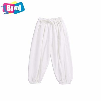 China Toddler Anti-wrinkle Byval Fashion Pajamas Soft Cotton Harem Pants Comfortable Babies Long Bloomers For Kids for sale