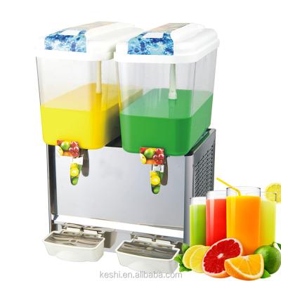 China Beverage Bottle Juice Dispenser With Two Tanks With Competitive Price for sale