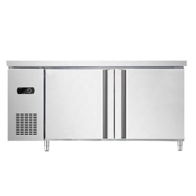 China Commercial Single-temperature Chest Freezer Price Small Undercounter Kegerator Under Counter Fridge for sale