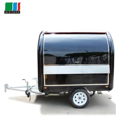 China Round Roof Food Trailer Food Truck With Engine China Cart for sale