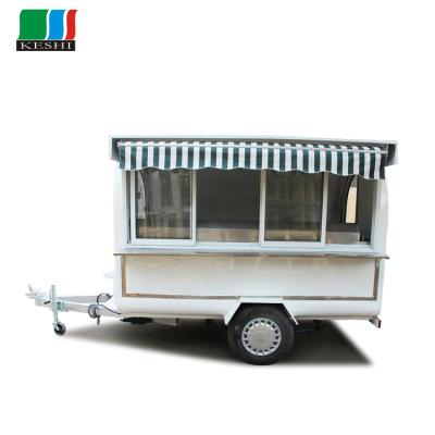 China Round Roof Top Food Trailer Street Food Trailer Trucks For Mobile Tent Truck Sale In USA for sale