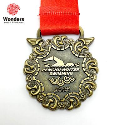 China China New Design Medals Custom Metal Medal Swim Sport Medal for sale