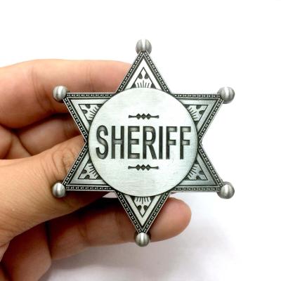 China Europe Personalized Wholesale Custom Sheriff Pin Badge for sale