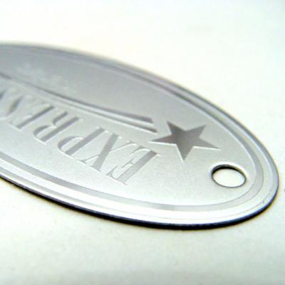 China Europe Best Selling Etching Custom Stainless Steel Nameplate for sale