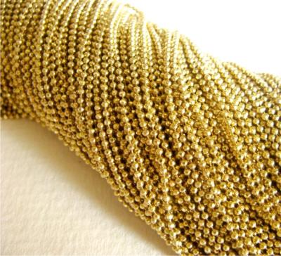 China Hot Selling Decoration Gold Plated Pearl Chain Gold Chain for sale