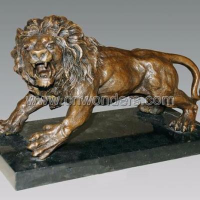 China Europe's Best Selling Bronze Lion Sculpture for sale