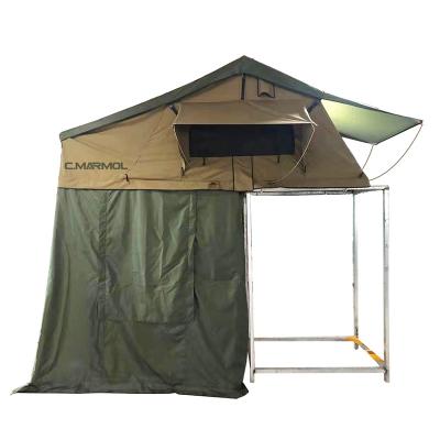 China Straight Tying Type Custom 3-4 People Off Road Popular Outdoor Car Top Roof Top Tent Camper Manufacturer Family Car Roof Top Tent For Camping for sale