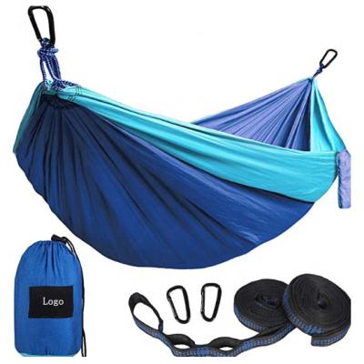 China Easy and durable portable camping double swing swing chair hammock lightweight single chair swing portable hanging chair for sale for sale