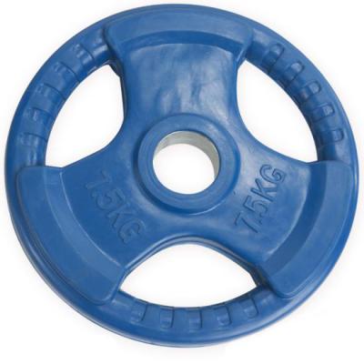 China Universal Durable Hot Sale Color Rubber Coated Plate Fitness Accessories For Gym for sale