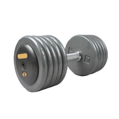 China Wholesale Paint-baked Dumbbell Gym Equipment Weight Lifting Exercise Dumbbell Power Training Cast Iron Dumbbell for sale