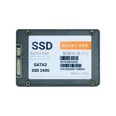 China SSD 2.5 Inch SATA 3 120 240 480 500 128 256 512 Gb 1 2 4 TB Free Sample Internal OEM 2.5 sata 3 SSD for sale