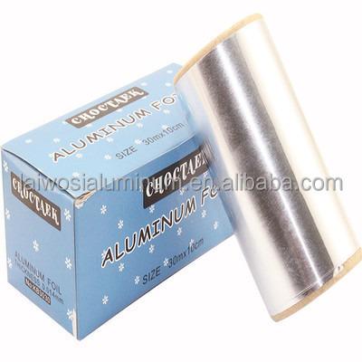 China Aluminum Foil Embossed Precut Single Sheet For Hair Salon Beauty for sale