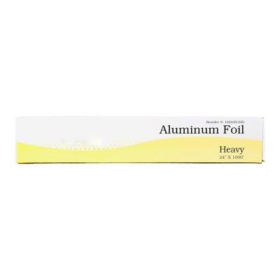 China Laiwosi Food Grade Household Food Wrapping Aluminum Foil Paper Baking Silver Roll For Kitchen Use for sale