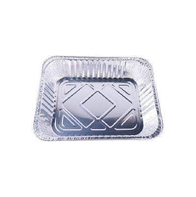 China Disposable Aluminum Filters Hot Sales Aluminum Deep Rotisserie Pan Disposable Aluminum Foil Turkey Tray for sale