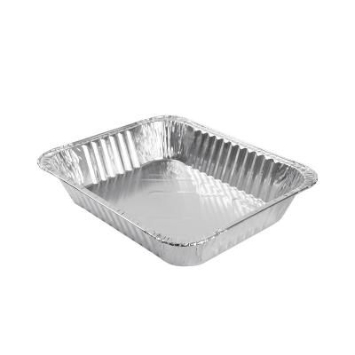 China Large Size Aluminum Baking Tray Food Packaging Box Philippines Market for sale