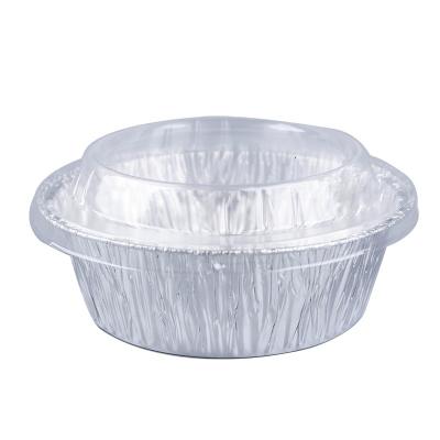 China Ripple Wall Takeaway Disposable Foil Soup Bowl Small Mini Baking Cake Cup for sale