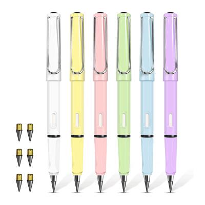 China Teaching+Office+Home School 6 Inkless Pencils with 6 Replacement Seeds Reusable Erasable Pencils Suitable for Artists Writing Painting and Kids Gifts for sale