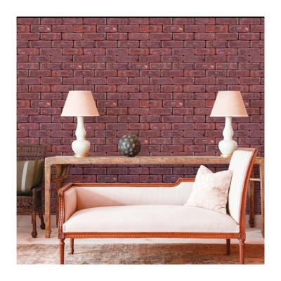 China Modern 3d Effect Brick Wallpaper Living Room 3d Stone Wallpaper for sale