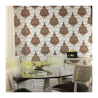 China Modern Home Decoration 1.06m Wallpaper Classic European Style 3d Pvc Embossing for sale