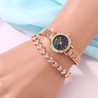 China Non-specific bracelet Diamond Quartz Watch from lady's girls gift box set for sale