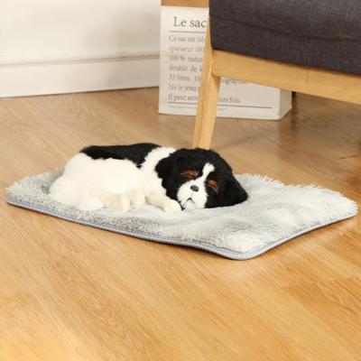 China Viable Washable Dog Pee Mat Puppy Training Urine Diaper Pads Rectangular Dog Bed Cat Mats Cover Pet Pet Bed for sale