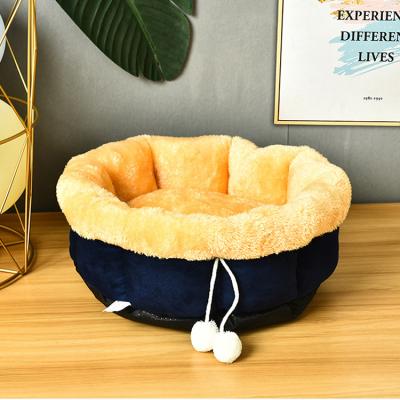 China Newest Design Hot Cat Bed Viable Custom Made All Season Use Wholesale Cat Bed Pet Cat Bed for sale