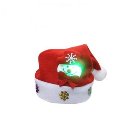 China Good Quality Sweet Cheap Stocked Christmas Hat Christmas Party Hats Holiday For Kids Adults Unisex Santa Hat for sale