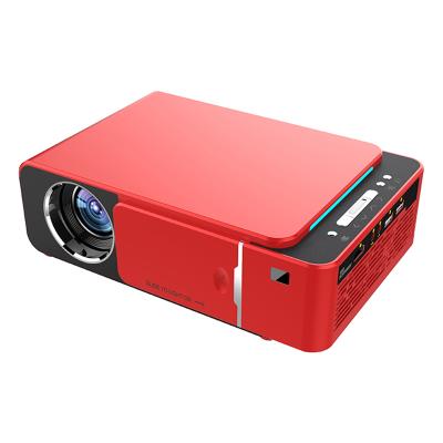 China T6 Speakers LED Projector LED Projector 720P Full HD 1080p Home Theater Built-in Support 4K Video Portable Cinema for sale