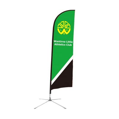 China High Quality Wind Feather Flags Pole FLYING Heavy Duty Promotion Custom Advertising Feather Banners for sale