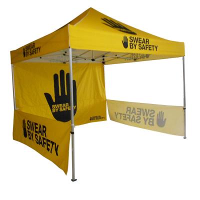 China Metal 3*3 Logo Printed Outdoor Advertising Custom Pop Up Foldable Tent Display Party Trade Show Gazebos Canopy Tent For Events for sale