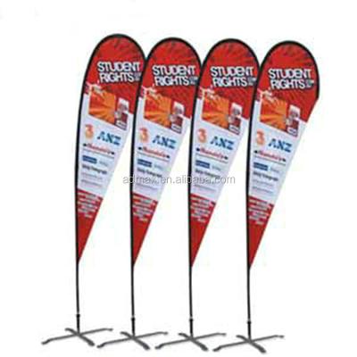 China Custom Advertising Flying Teardrop Bali Beach Flags Promotion Feather Flag Flying Flags and Banners for sale