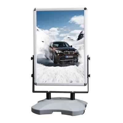 China Outdoor Snap View Banner Stand With Steel Frame And Water Base (A1/A0) A1/A0 for sale