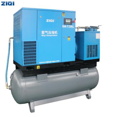 China Featurei 500L GAS Lubricated Full Tank IR Compressors Air Dryer Filter for sale