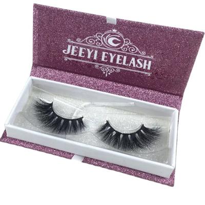 China Wholesale 3d 13-20mm Natural Long Lashes Custom Own Brand Mink Lashes Private Label for sale