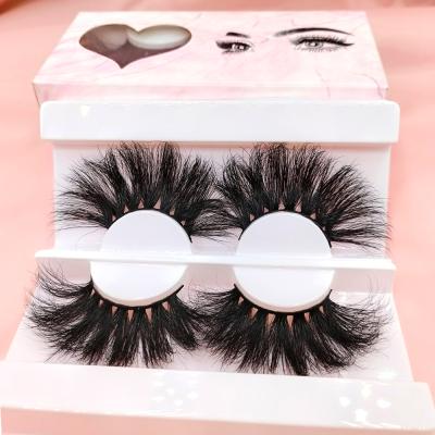 China Custom Packaging Box 30mm 15mm 18mm 20mm 25mm 3d 5d Mink Lashes Wholesale Private Label Fluffy for sale